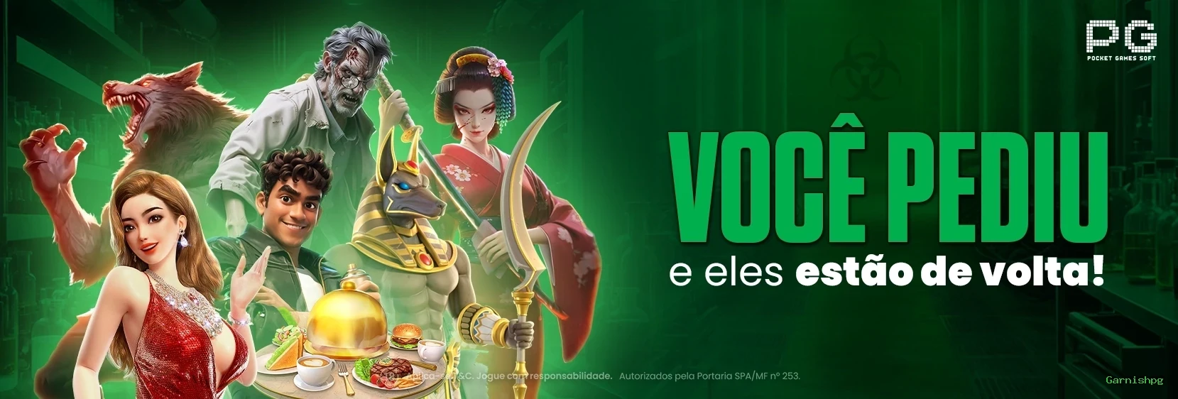 Níveis VIP Garnishpg